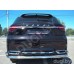 HAVAL F7 2018-н.в. защита заднего бампера труба с загибом двойная d60/42 из нержавеющей стали